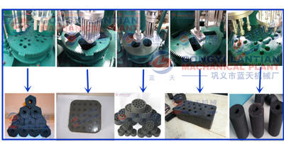 sawdust charcoal powder briquette machine