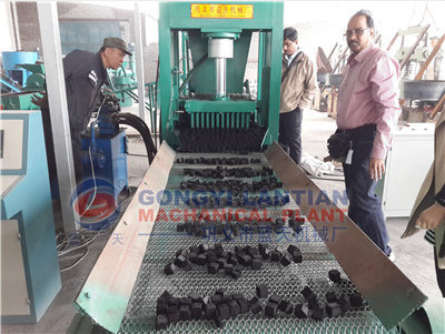 hookah charcoal briquette making machine