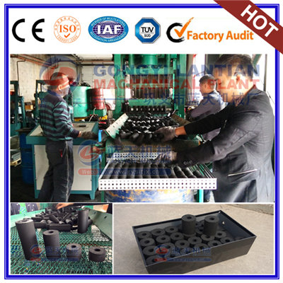 hydraulic BBQ charcoal briquettes machine