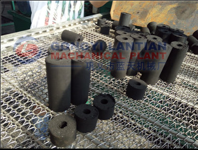 hydraulic BBQ charcoal briquettes machine