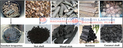 BBQ charcoal making machine supplier