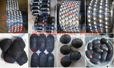 BBQ charcoal ball making machine