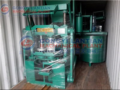 Charcoal powder briquettes machine