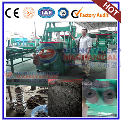 Bamboo charcoal briquettes making machine