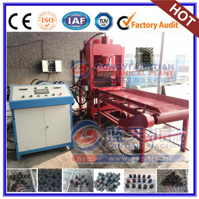 Coconut shell charcoal shisha briquettes machine