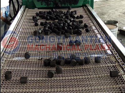 Coconut shell charcoal shisha briquettes machine