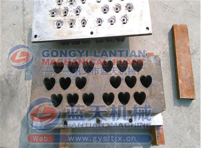 Coconut shell charcoal shisha briquettes machine