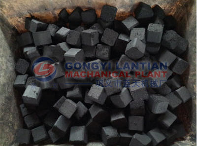 Mechanical shisha briquettes making machine