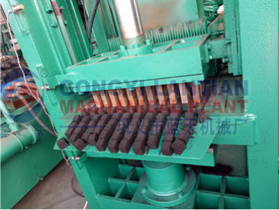 Hydraulic BBQ briquette making machine