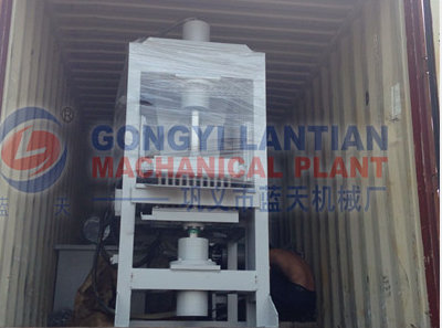 Hydraulic BBQ briquette making machine