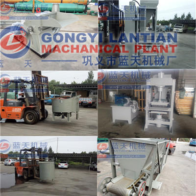 Hydraulic BBQ briquette making machine