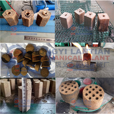 Wood sawdust briquettes machine