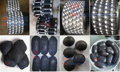 Pillow shape briquettes press machine 