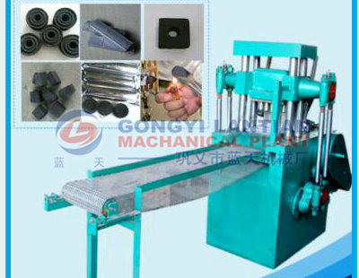 BBQ hardwood briquettes making machine