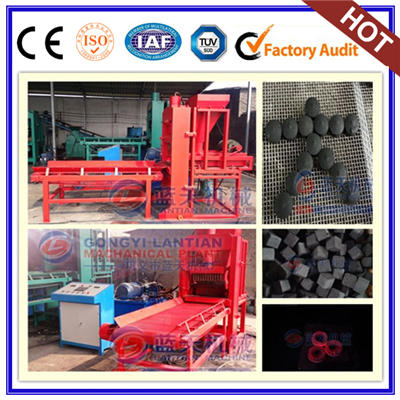 Coffee shell charcoal briquettes press machine