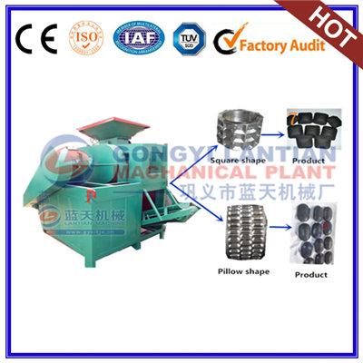 Palm shell charcoal briquettes making machine