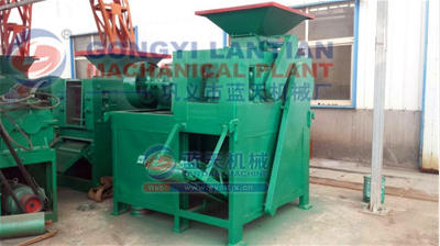 Palm shell charcoal briquettes making machine