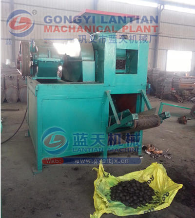 Palm shell charcoal briquettes making machine