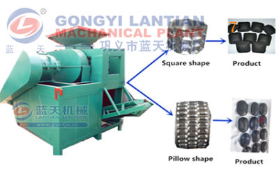 Charcoal powder ball briquettes making machine