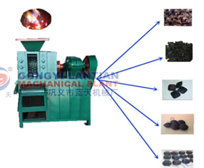 Charcoal powder ball briquettes making machine