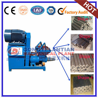 Biomass extrude machine