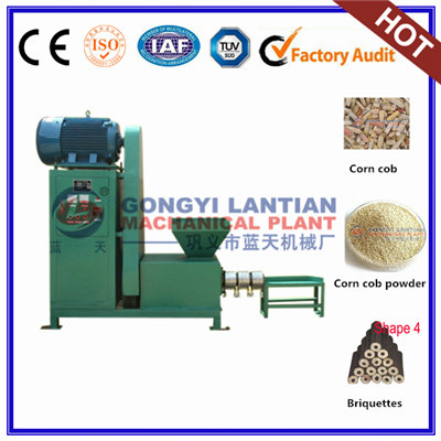 Corn cob powder extrude machine