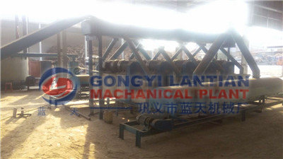 Corn cob powder extrude machine