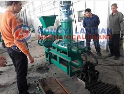 Coconut charcoal briquettes machine