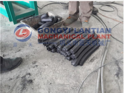 Coconut charcoal briquettes machine