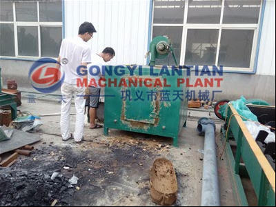 Coconut shell charcoal making machine