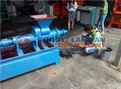 Coal stick extrude machine