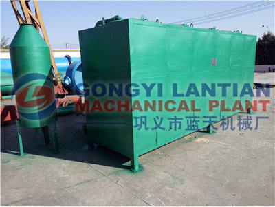 Air flow type hardwood charcoal kiln