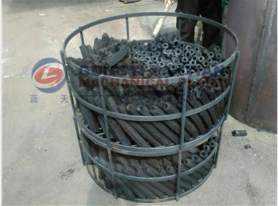 Air flow type hardwood charcoal kiln