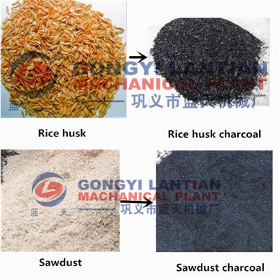 Rice husk Continuous carbonization furnace