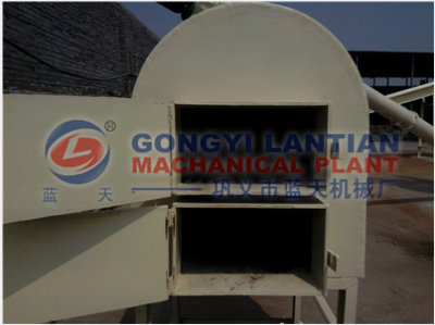 Rotary drum sawdust dryer