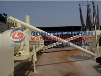 Rotary drum sawdust dryer