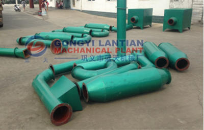 Air-flow pipe sawdust dryer