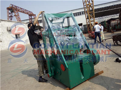 Load Charcoal powder briquettes machine to Ethiopia